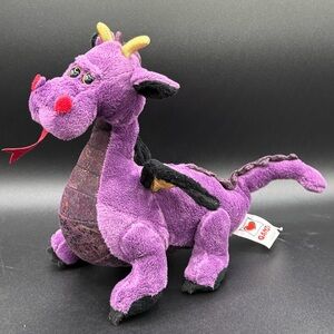Ganz Webkinz Emperor Purple Dragon HM178 Plush - No Code